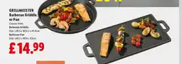 Lidl GRILLMEISTER Barbecue Griddle or Pan offer