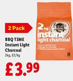 Lidl BBQ TIME Instant Light Charcoal offer