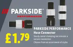 Lidl PARKSIDE PERFORMANCE Hose Connector offer