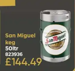 Bestway San Miguel keg offer
