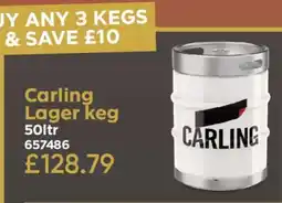 Bestway Carling Lager keg offer