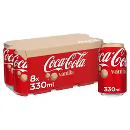 Iceland Coca-Cola Vanilla 8 x 330ml Cans offer