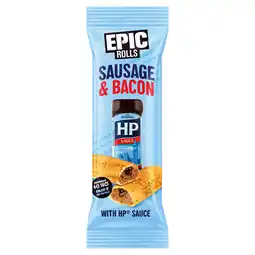 Iceland Epic Rolls Sausage & Bacon with HP Sauce offer