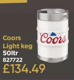 Bestway Coors Light keg offer