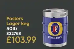 Bestway Fosters Lager keg offer