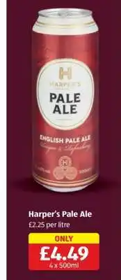 Aldi Harper’s Pale Ale offer