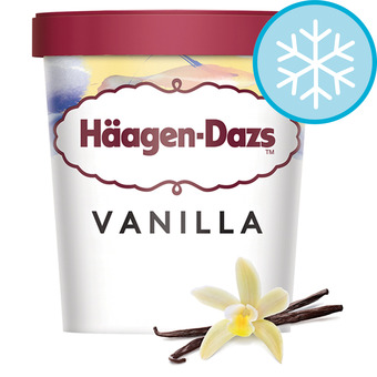 Tesco Haagen-Dazs Vanilla Ice Cream 460Ml offer