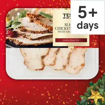 Tesco Tesco Sliced Chicken Breast With Sage & Onion 180G offer