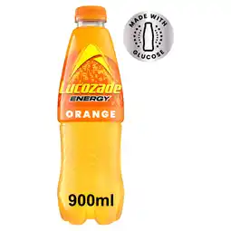 Iceland Lucozade Energy Drink Orange 900ml offer