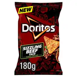 Iceland Doritos Mexican Beef Taco Tortilla Sharing Crisps 180g offer