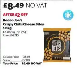 Costco Rodeo Joe’s Crispy Chilli Cheese Bites offer