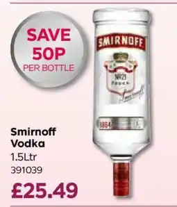 Bestway Smirnoff Vodka offer