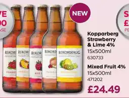 Bestway Kopparberg Strawberry & Lime 4% offer