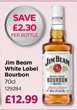 Bestway Jim Beam White Label Bourbon offer
