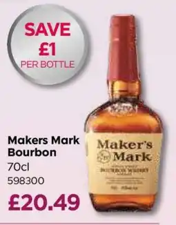 Bestway Makers Mark Bourbon offer