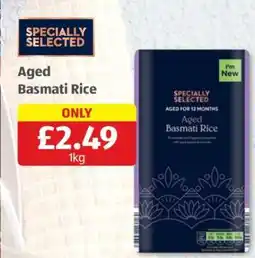 Aldi Specially Selected Aged Basmati Rice offer