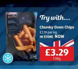 Aldi Chunky Oven Chips offer