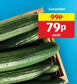 Aldi Cucumber offer