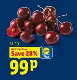Lidl Cherries offer