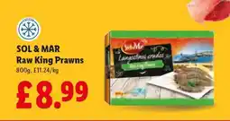 Lidl Sol&Mar Raw King Prawns offer