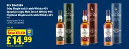 Lidl BEN BRACKEN offer
