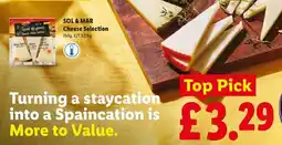 Lidl SOL & MAR Cheese Selection offer