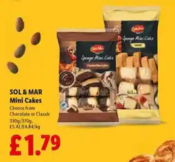 Lidl SOL & MAR Mini Cakes offer