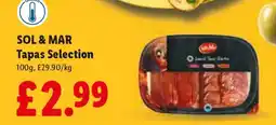 Lidl SOL & MAR Tapas Selection offer