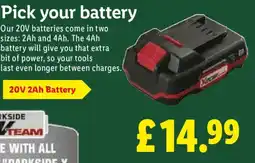 Lidl Pick your battery offer