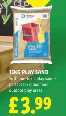Lidl PLAY SAND offer
