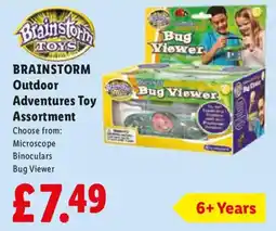 Lidl BRAINSTORM Outdoor Adventures Toy Assortment offer