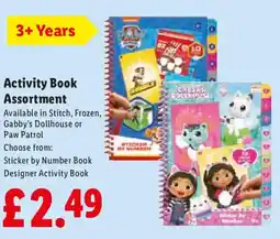 Lidl Activity Book Assortment offer