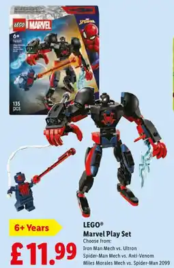 Lidl LEGO® Marvel Play Set offer