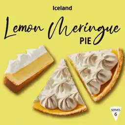 Iceland Iceland Lemon Meringue Pie 475g offer