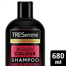 Iceland TRESemme Shampoo Revitalise Colour 680 ml offer