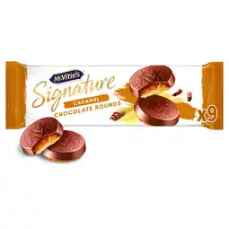 Iceland McVitie's Signature Caramel Chocolate Rounds 109g offer