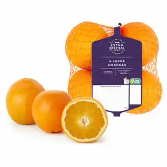 Asda ASDA Extra Special 4 Large Oranges offer
