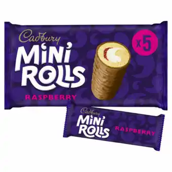 Asda Cadbury Raspberry Mini Rolls offer