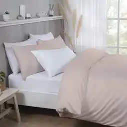 Costco Purity Home 400 Thread Count Cotton Pink Duvet Cover Set in 4 Sizes offer