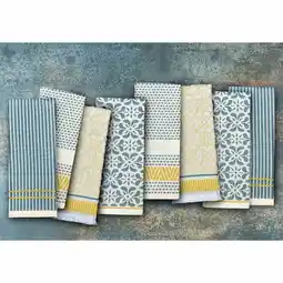 Costco Mundo Textile Kitchen Towels 8 Pack, in 4 Designs offer