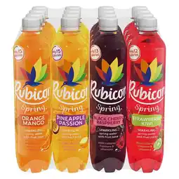Costco Rubicon Sparkling Spring Water Mixed Pack, 16 x 500ml offer