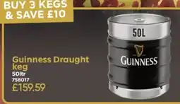 Bestway Guinness Draught keg offer
