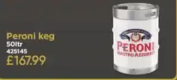 Bestway Peroni keg offer