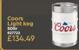 Bestway Coors Light keg offer
