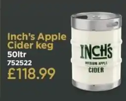 Bestway Inch's Apple Cider keg offer