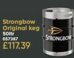 Bestway Strongbow Original keg offer