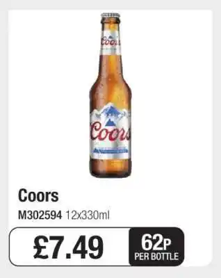 Makro Coors offer