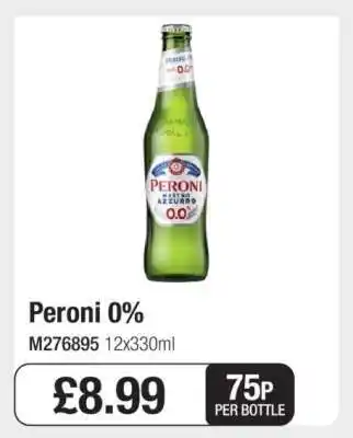 Makro Peroni 0% offer