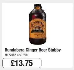 Makro Bundaberg Ginger Beer Stubby offer