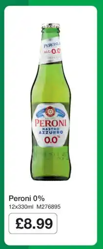 Makro Peroni 0% offer